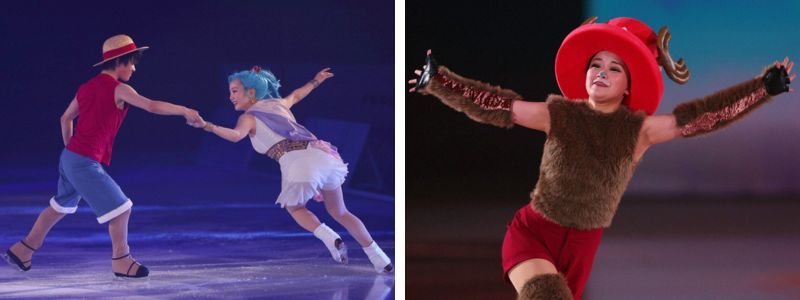 One Piece trượt băng